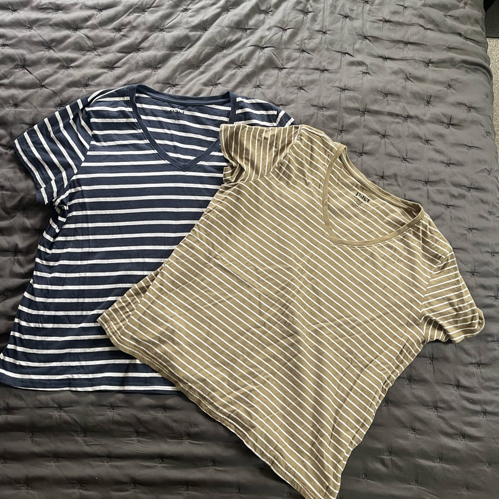 PACT Organic Cotton v-necks